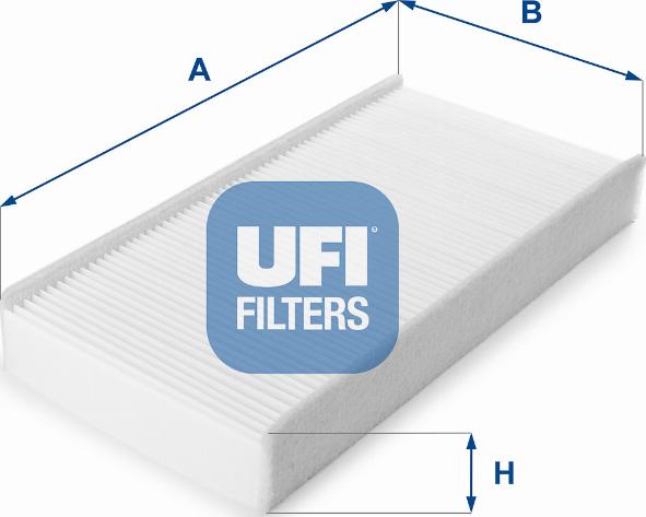 UFI 53.227.00 - Filtr, daxili hava furqanavto.az