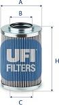 UFI 85.159.00 - Filtr, istismar hidravlikası furqanavto.az