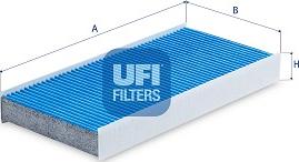 UFI 34.160.00 - Filtr, daxili hava furqanavto.az