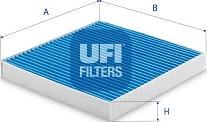 UFI 34.167.00 - Filtr, daxili hava furqanavto.az