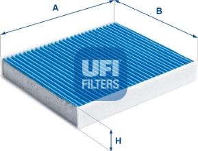 UFI 34.136.00 - Filtr, daxili hava furqanavto.az