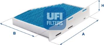 UFI 34.124.00 - Filtr, daxili hava furqanavto.az