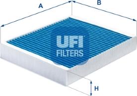 UFI 34.178.00 - Filtr, daxili hava furqanavto.az