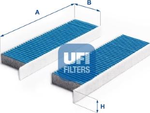 UFI 34.172.00 - Filtr, daxili hava furqanavto.az