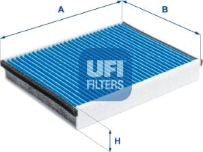 UFI 34.218.00 - Filtr, daxili hava furqanavto.az