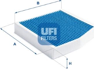 UFI 34.236.00 - Filtr, daxili hava furqanavto.az