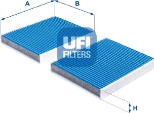 UFI 34.231.00 - Filtr, daxili hava furqanavto.az