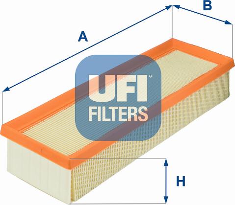 UFI 30.186.00 - Hava filtri furqanavto.az