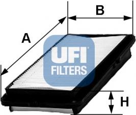 UFI 30.239.00 - Hava filtri furqanavto.az