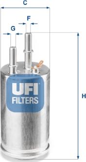UFI 31.951.00 - Yanacaq filtri furqanavto.az