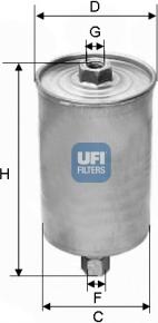UFI 31.594.00 - Yanacaq filtri furqanavto.az