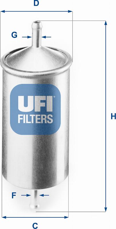 UFI 31.501.00 - Yanacaq filtri furqanavto.az