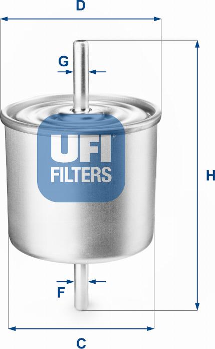 UFI 31.514.00 - Yanacaq filtri furqanavto.az