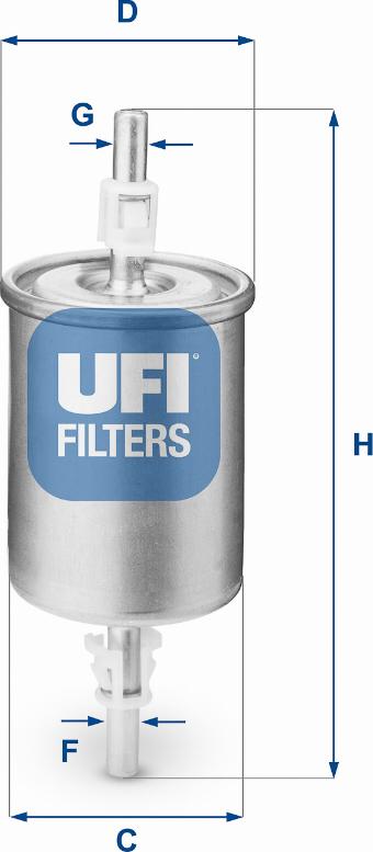 UFI 31.515.00 - Yanacaq filtri furqanavto.az