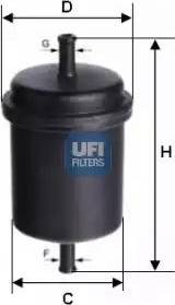UFI 31.691.00 - Yanacaq filtri furqanavto.az