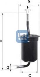 UFI 31.517.00 - Yanacaq filtri furqanavto.az