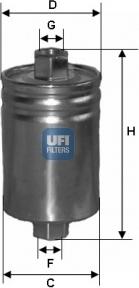 UFI 31.589.00 - Yanacaq filtri furqanavto.az