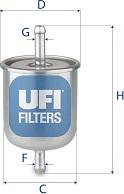 UFI 31.529.00 - Yanacaq filtri furqanavto.az
