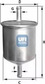 UFI 31.665.00 - Yanacaq filtri furqanavto.az