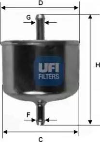 UFI 31.626.00 - Yanacaq filtri furqanavto.az