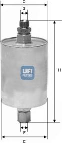 UFI 31.575.00 - Yanacaq filtri furqanavto.az