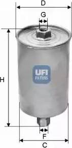 UFI 31.571.00 - Yanacaq filtri furqanavto.az