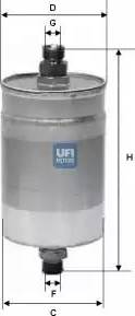 UFI 31.572.00 - Yanacaq filtri furqanavto.az