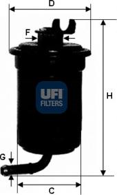 UFI 31.695.00 - Yanacaq filtri furqanavto.az