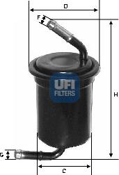 UFI 31.664.00 - Yanacaq filtri furqanavto.az