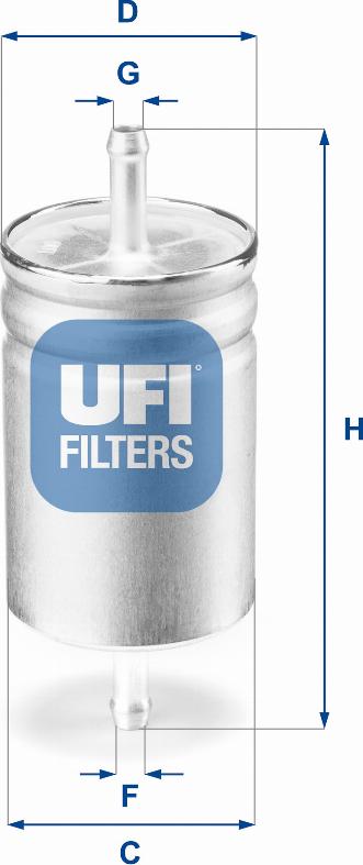 UFI 31.611.00 - Yanacaq filtri furqanavto.az
