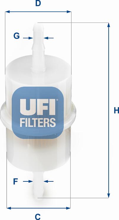 UFI 31.001.00 - Yanacaq filtri furqanavto.az