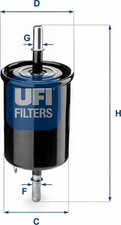 UFI 31.843.00 - Yanacaq filtri furqanavto.az