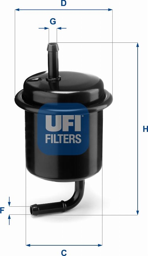 UFI 31.801.00 - Yanacaq filtri furqanavto.az