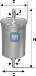 UFI 31.825.00 - Yanacaq filtri furqanavto.az