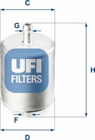 UFI 31.760.00 - Yanacaq filtri furqanavto.az