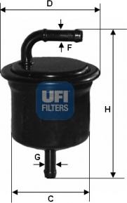 UFI 31.716.00 - Yanacaq filtri furqanavto.az