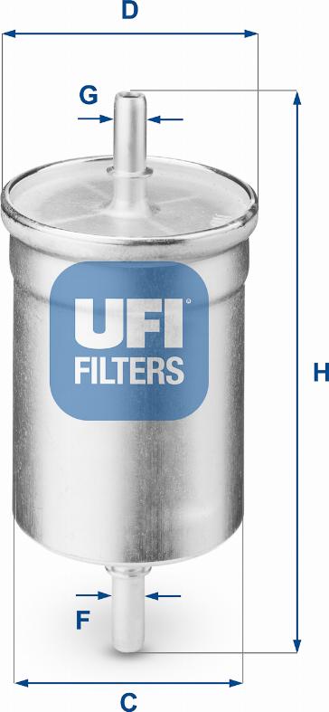 UFI 31.710.00 - Yanacaq filtri furqanavto.az