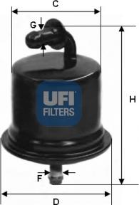 UFI 31.724.00 - Yanacaq filtri furqanavto.az