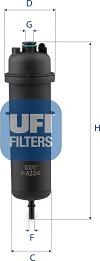 UFI 31.A33.00 - Yanacaq filtri furqanavto.az