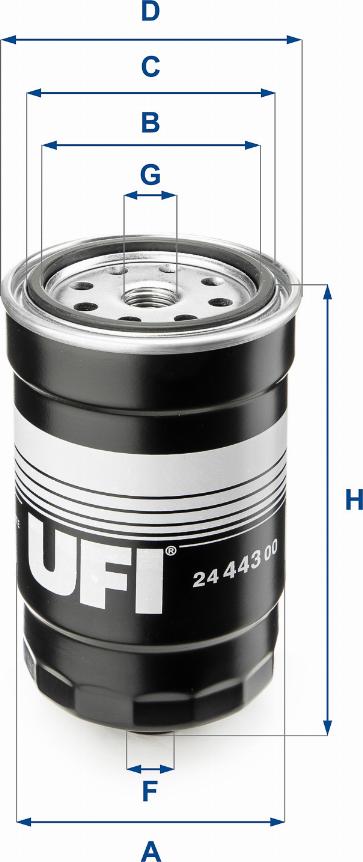 UFI 24.443.00 - Yanacaq filtri furqanavto.az