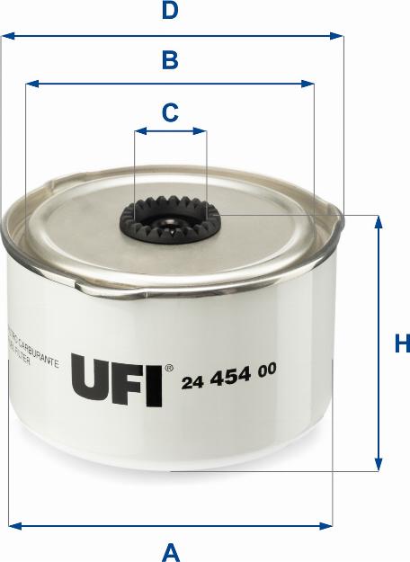 UFI 24.454.00 - Yanacaq filtri furqanavto.az