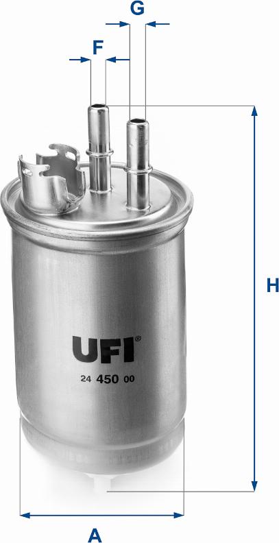 UFI 24.450.00 - Yanacaq filtri furqanavto.az