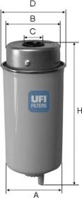 UFI 24.458.00 - Yanacaq filtri furqanavto.az