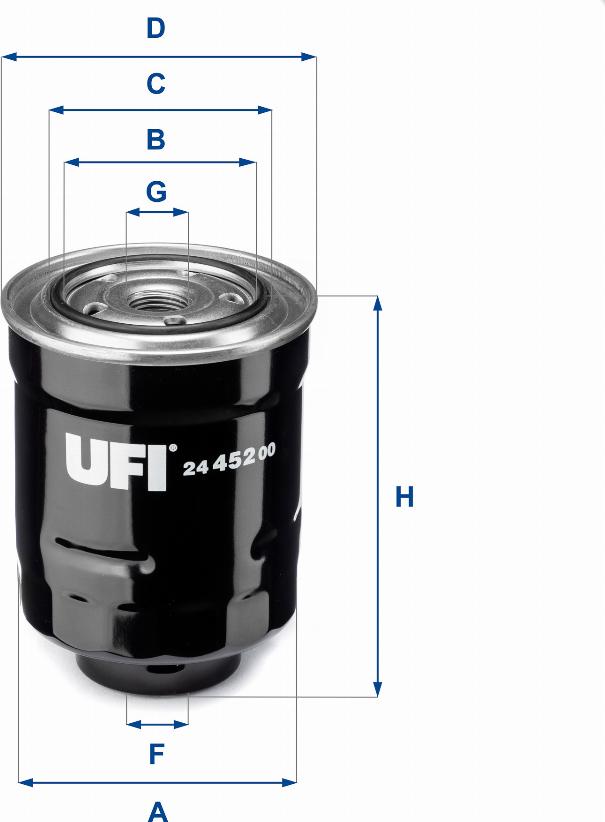 UFI 24.452.00 - Yanacaq filtri furqanavto.az