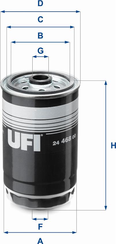 UFI 24.468.00 - Yanacaq filtri furqanavto.az