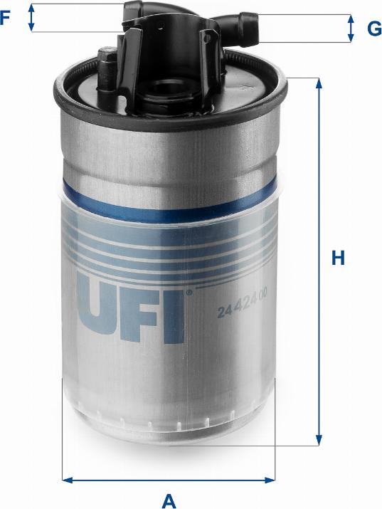 UFI 24.424.00 - Yanacaq filtri furqanavto.az