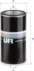 UFI 24.474.00 - Yanacaq filtri furqanavto.az