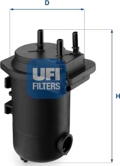 UFI 24.051.00 - Yanacaq filtri furqanavto.az