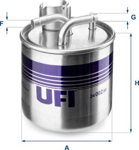 UFI 24.002.00 - Yanacaq filtri furqanavto.az