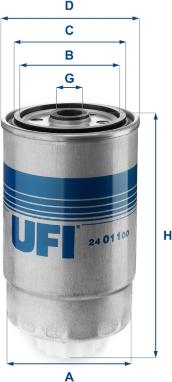 UFI 24.011.00 - Yanacaq filtri furqanavto.az